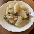 semnami's cooksnap of when they made 大根とサバ缶のトロトロ煮.