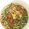 らくとみん's cooksnap of when they made 台湾風⁈ピリ辛ラーメン.