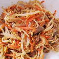 ちょこっとクック's cooksnap of when they made 牛肉ともやしの甘辛炒め.
