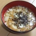 きらり流れ星's cooksnap of when they made ごまたっぷり♪♪お味噌汁♪♪.