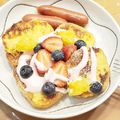 なおらいにゃん's cooksnap of when they made ディナーロールでフレンチトースト♡.
