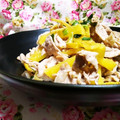 yangpa's cooksnap of when they made 豚肉とたくあんの炒め物.