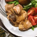 てろちん's cooksnap of when they made 鶏ももと椎茸のみぞれ煮.