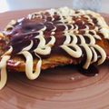 Maruchina's cooksnap of when they made じゃがいもひと玉で簡単お好み焼き.