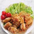あいりんJAPAN's cooksnap of when they made 鶏ももとじゃがいものガーリックバター焼き.
