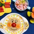 ゆかちゃづけ's cooksnap of when they made こどもの日に！アンパンマン兜プレート☆.