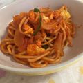 ペカチュー's cooksnap of when they made フライパンで☆鉄板ナポリタン風.