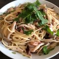 ＣＴＵ's cooksnap of when they made タコと大葉のパスタ（コンソメ醤油）.