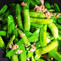 さるみどん's cooksnap of when they made 超簡単！絹さやとツナの炒め物.