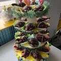 えみしゅう's cooksnap of when they made 虫パン♪クワガタとカブトムシのパン.