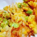 クック龍's cooksnap of when they made そら豆・コーン・新玉葱のサックリかき揚げ.