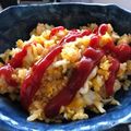 takco's cooksnap of when they made 炒めるだけ！混ぜこみオムライス.