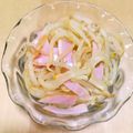 ステルトミチル's cooksnap of when they made 簡単☆もやしとハムのサラダ♪（和え物）.