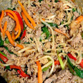 プチにゃんた's cooksnap of when they made 超簡単☆漬け込んで炒めるだけのプルコギ丼.