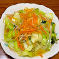 mchiko★'s cooksnap of when they made 青梗菜ともやしと人参のナムル.