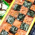 nosso's cooksnap of when they made のり弁★簡単♪.
