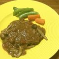 おはなすき's cooksnap of when they made 鶏肉の赤ワイン煮.
