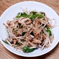 ポニーリボン's cooksnap of when they made しゃきっ旨♪もやしのオイスターソース炒め.