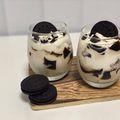 spiyui's cooksnap of when they made オレオとコーヒーゼリーのグラスパフェ.