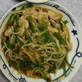 クックP6FA7E☆'s cooksnap of when they made 簡単！もやしと豚肉の青椒肉絲風炒め.