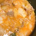 rikakos2's cooksnap of when they made 子供も食べれる辛くない！スンドゥブチゲ鍋.