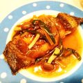 dada0001's cooksnap of when they made かれいのから揚げゆず風味あんかけ.