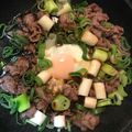 しほぽり's cooksnap of when they made 牛肉と白ねぎの甘辛煮.