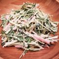 あーこ姐's cooksnap of when they made 大好き♪水菜サラダ(マヨバージョン).