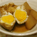 youtapapa's cooksnap of when they made 簡単♪油揚げと卵の巾着煮.