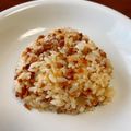 Ｍatu☆Music's cooksnap of when they made 焼き飯～挽き肉の巻～.
