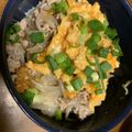クック6VWZLC☆'s cooksnap of when they made 節約レシピ★もやし玉子あんかけ丼.