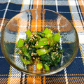 ｓａ＊ｋｉ♡'s cooksnap of when they made 青梗菜と小松菜のごま和え.