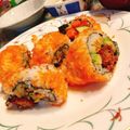 かりんこりんこりん's cooksnap of when they made おもてなし♡わかりやすい裏巻ロール寿司.