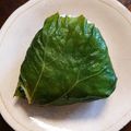 nahosahoママ's cooksnap of when they made 蕗の葉の塩漬けのおにぎり.