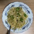 クック4NRZ4L☆'s cooksnap of when they made のびると菜の花のパスタ.