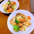 ちゃー's cooksnap of when they made 白身魚と野菜のイタリアンホットサラダ♪.