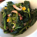 kinako10's cooksnap of when they made ほうれん草とベーコーン炒め♪.