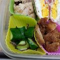 リンとリオのママ's cooksnap of when they made お弁当＊きゅうり一本で4つのおかず♪.