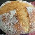 まっちょのリス's cooksnap of when they made 100均のタッパーで簡単カンパーニュ.