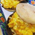 クックZNOFAC☆'s cooksnap of when they made イングリッシュマフィン・チーズ卵マヨ.