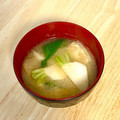 にきけん's cooksnap of when they made 我が家の定番☆カブと油揚げの味噌汁.