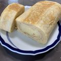 ゆうみんちゃん's cooksnap of when they made 丸いフライパンで一口バームクーヘン.