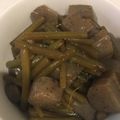 はるきちかあちゃ's cooksnap of when they made ピリ辛☆こんにゃくとふきの炒め煮.