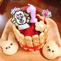 クックVQBLA7☆'s cooksnap of when they made 1歳誕生日ケーキ こどもの日 わんわん.