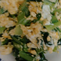 jimi8823's cooksnap of when they made 小松菜と卵の炒め物.