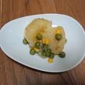 かんざらし's cooksnap of when they made 新じゃがとグリンピースのバター煮.