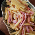 AAYAACO's cooksnap of when they made 簡単❗新じゃがとハムのバター醤油炒め.