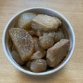 ♪しゃぼんだま♪'s cooksnap of when they made やっつけ大根と鶏ムネの煮物.