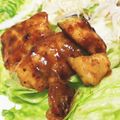 ◎pon◎'s cooksnap of when they made 簡単♪鶏胸肉でヘルシータンドリーチキン風.