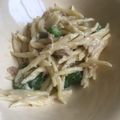 クックOPWZB6☆'s cooksnap of when they made 15分でありつける！オクラ・ツナ・クリームパスタ.